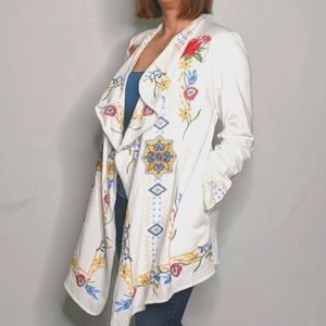 Papparazi by Biz Embroidered Cardigan Jacket